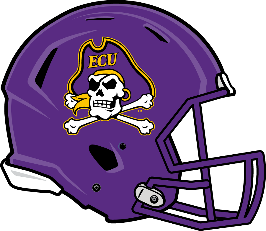 East Carolina Pirates 2014-2015 Helmet Logo v2 iron on transfers for T-shirts